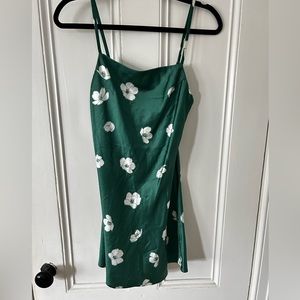 Princess Polly Emerald Green Floral Dress